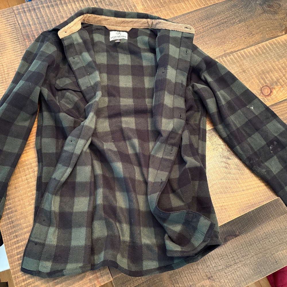 Legendary Whitetails fleece flannel